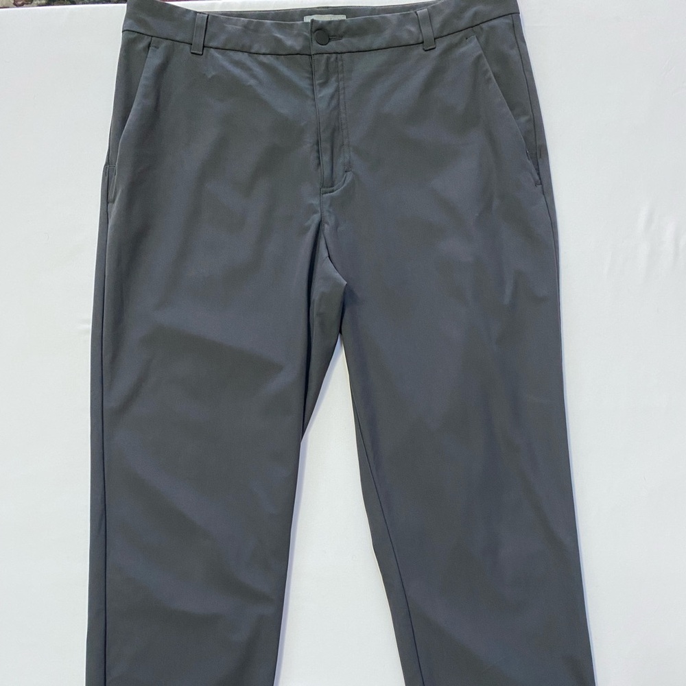VRST Men's Limitless 5-Pocket Slim Fit Tech Pants Gray 36x32 Gorpcore